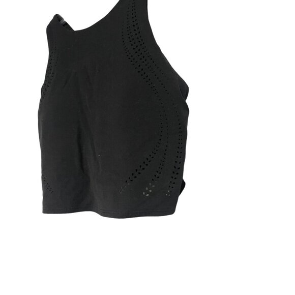 Kasper And Company ASL. Women's Sleeveless Turtle Neck Shimmery Top Black Size M - Picture 5 of 5